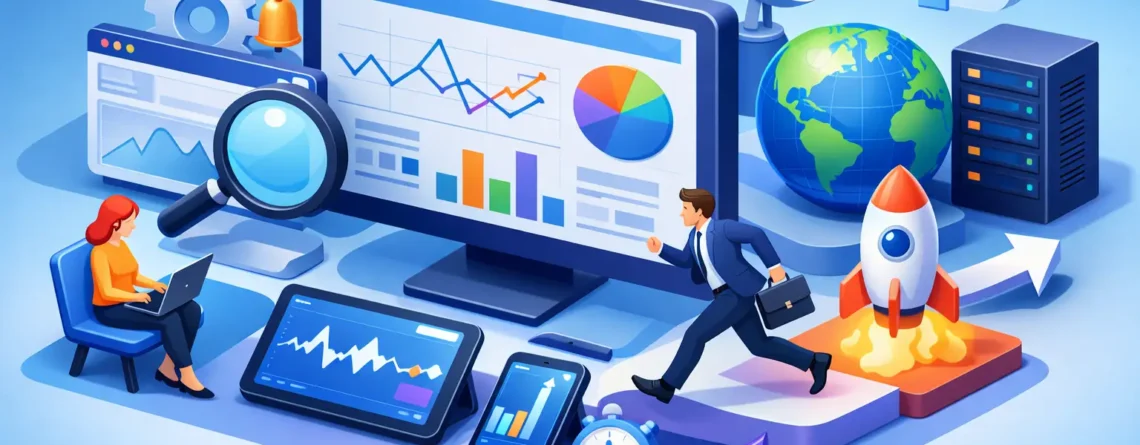 Monitoreo web para empresas que no paran