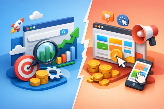 SEO vs Google Ads para captar más clientes