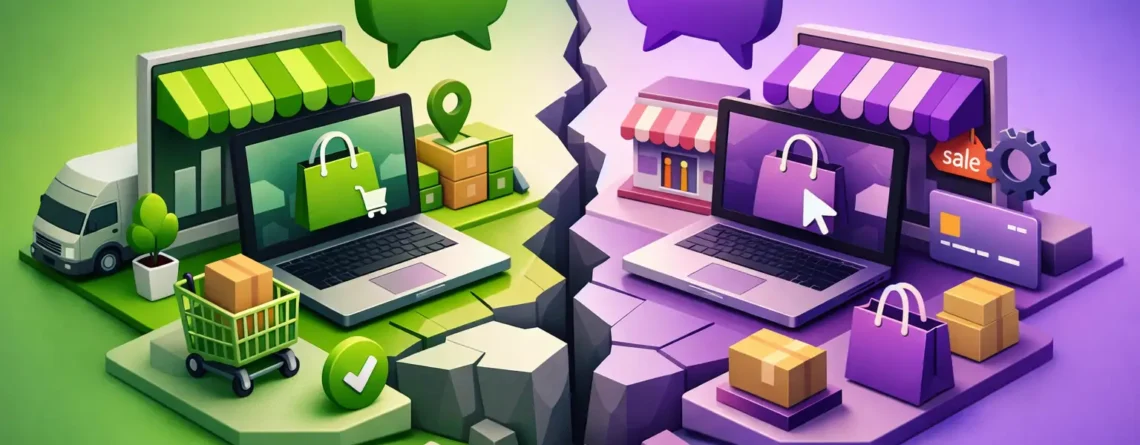 Shopify vs WooCommerce para empresas: cuál elegir