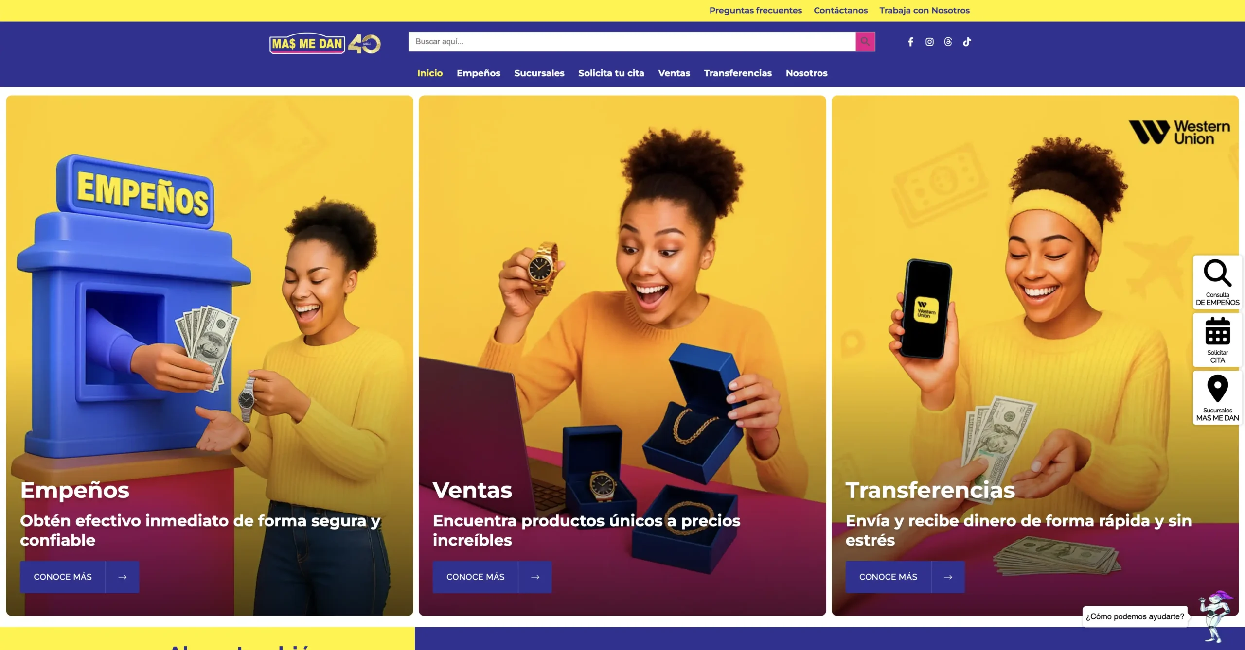 Web corporativa MasMeDan