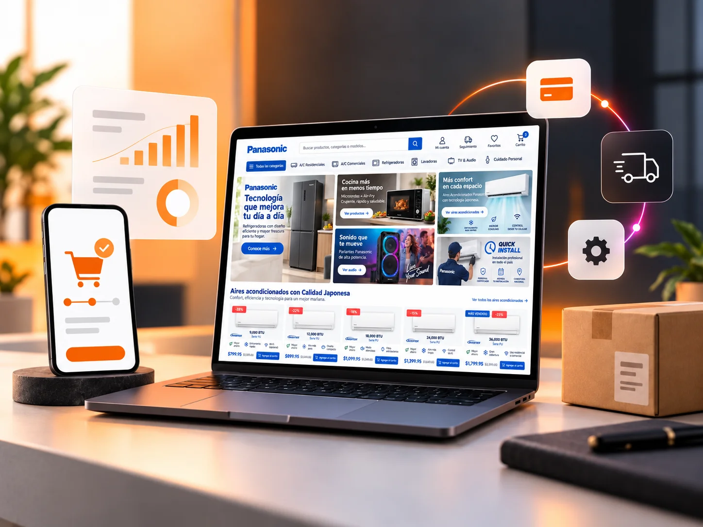 E-commerce, tecnología e integraciones para empresas